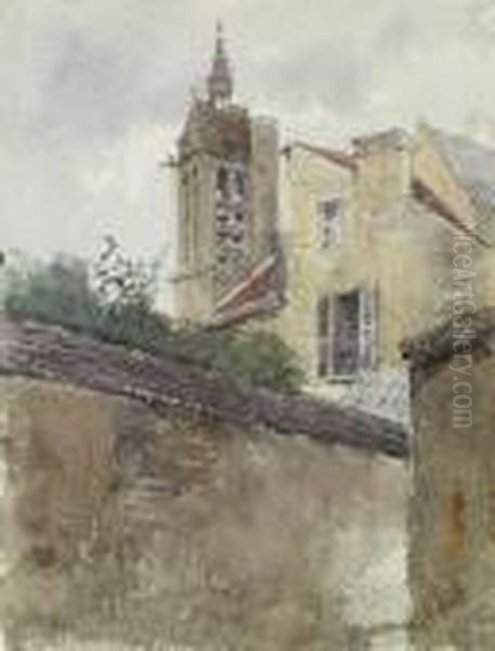 Caen, Abbaye Aux Dames Oil Painting by Marie Egner