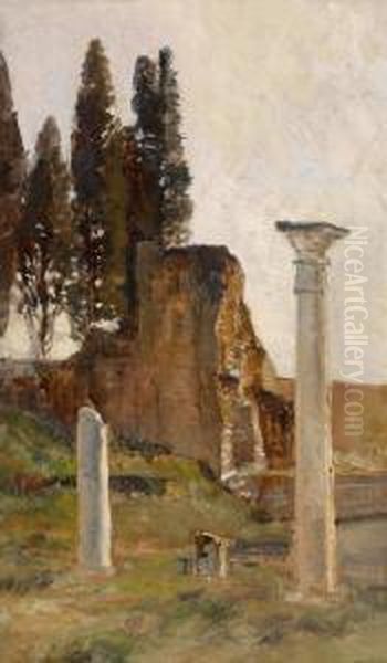 Rome Oil Painting by Marie Egner