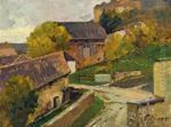 Aus Eppan Oil Painting by Marie Egner