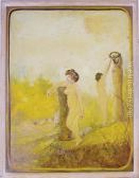 Pagan Rites Oil Painting by Louis Michel Eilshemius