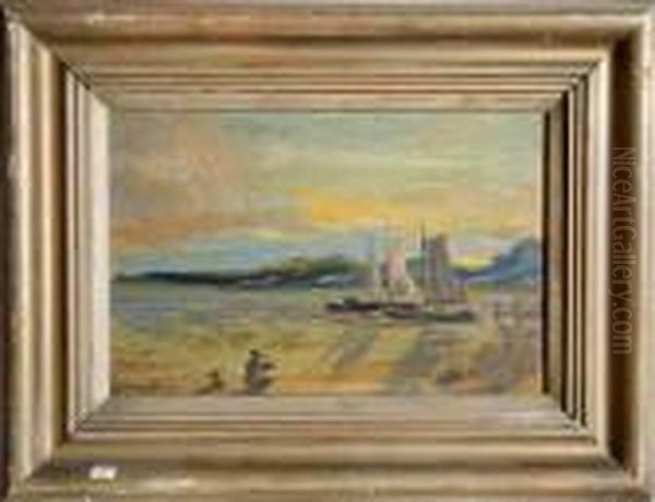 Title: Sails In Cuba Oil Painting by Louis Michel Eilshemius