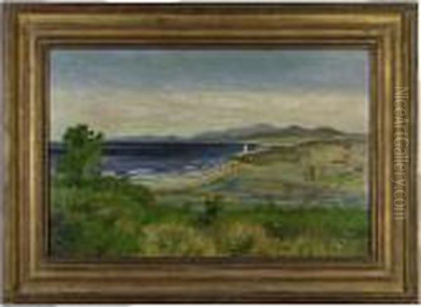 Del Mar California Oil Painting by Louis Michel Eilshemius