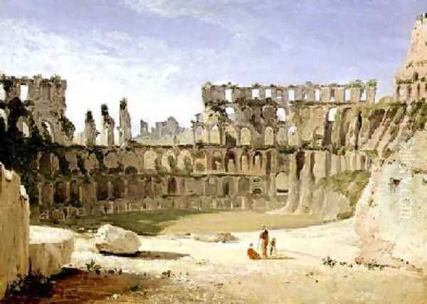 The Colosseum Oil Painting by William James Linton