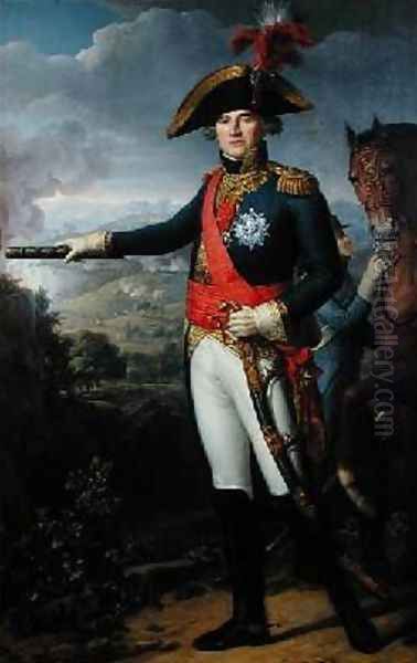 Jean Mathieu Philibert Serurier 1742-1819 Comte dEmpire Oil Painting by Jean Louis Laneuville