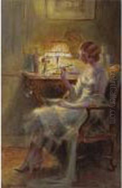 The Bubbles Oil Painting by Delphin Enjolras