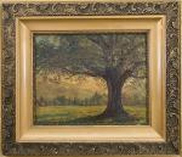 Twilight Landscape Oil Painting by John Joseph Enneking