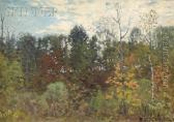 The Summer Forest Oil Painting by John Joseph Enneking