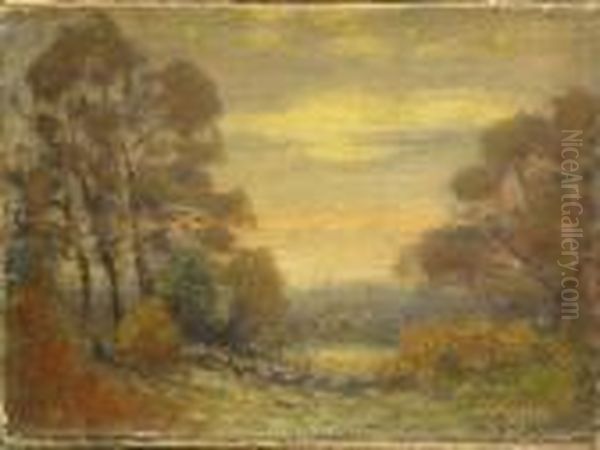 Twilight Oil Painting by John Joseph Enneking