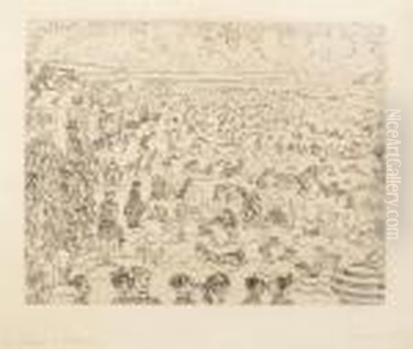 Les Bains D'ostende by James Ensor