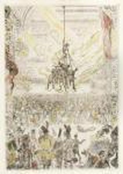 La Vengeance De Hop-frog Oil Painting by James Ensor