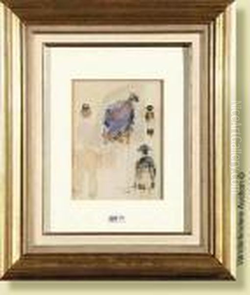 Pour Oscar De Clerck Oil Painting by James Ensor