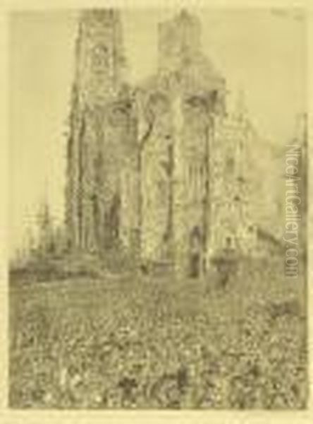 La Cathedrale. Ii
Eme Oil Painting by James Ensor