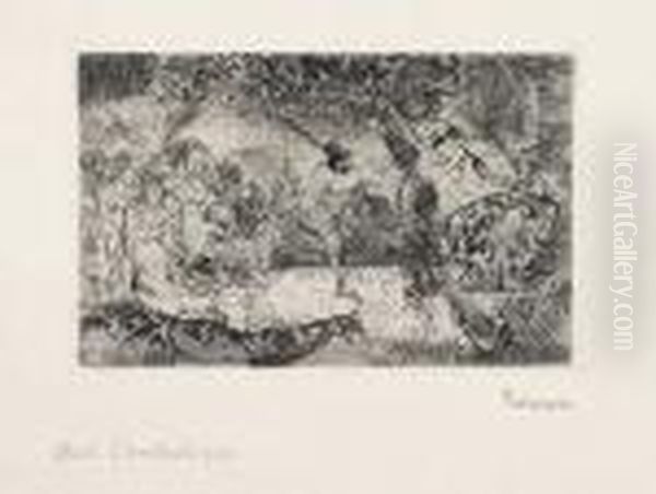 Le Bal Fantastique (1889) by James Ensor