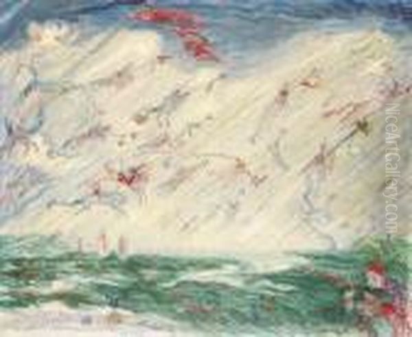 La Charge Des Walkyries Oil Painting by James Ensor