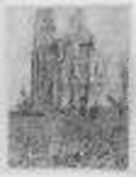 La Cathedrale (second Version) (elesh 107) Oil Painting by James Ensor