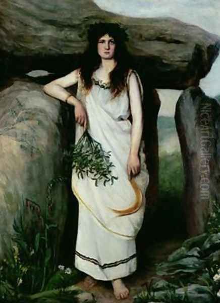 The Druidess Oil Painting by Armand Laroche