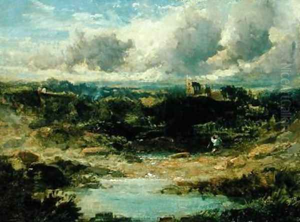 Barden Towers Wharfedale Yorkshire Oil Painting by Cecil Gordon Lawson