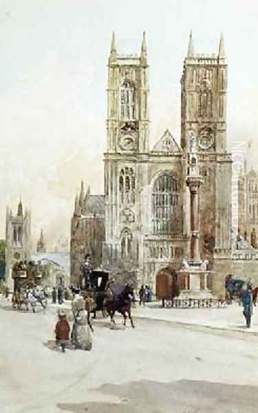 Temple of Reconciliation Westminster Oil Painting by Charles James Lauder