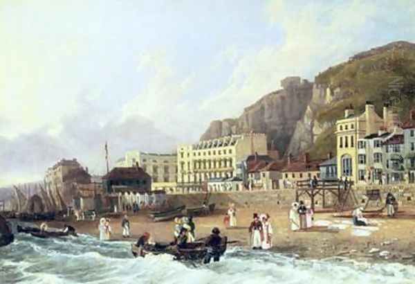 View of Ramsgate Oil Painting by Richard Hume Lancaster