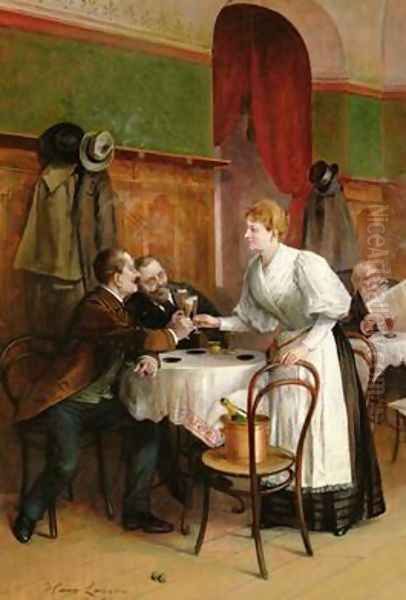 Drinking their health by Hans August Lasser