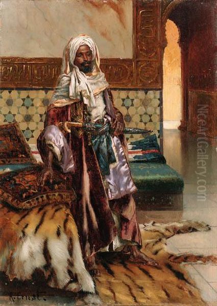 The Arab Prince Oil Painting by Rudolph Ernst