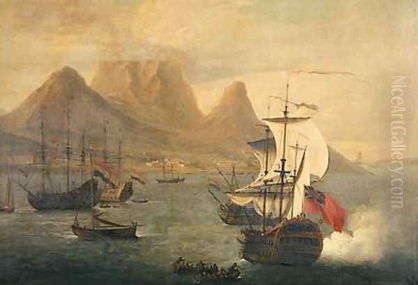 Foster 35 94 Cape of Good Hope Oil Painting by G. and Scott, S. Lambert