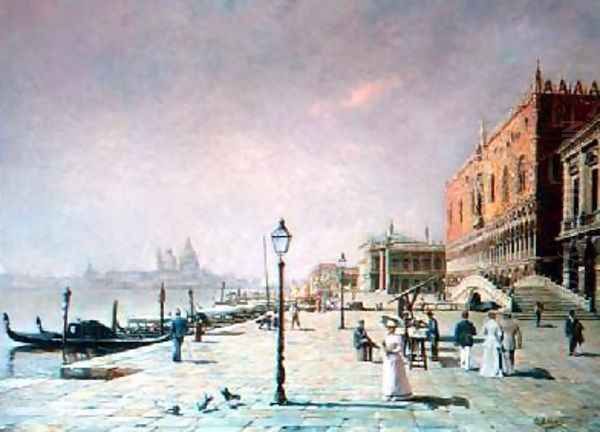 Venice Oil Painting by Etienne Leroy