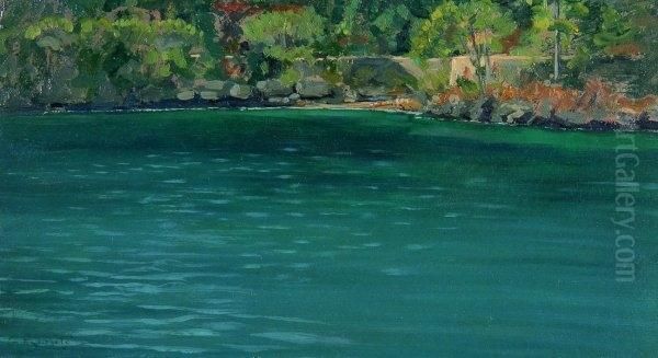 Verso Portofino Oil Painting by Gaetano Esposito