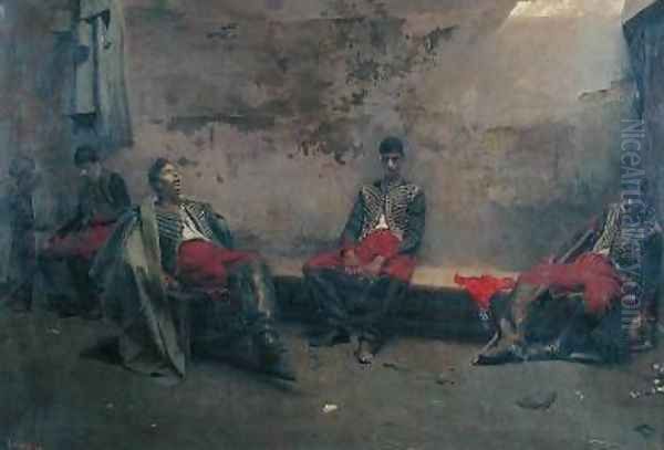 Prisoners of War Oil Painting by Jacques de Lalaing