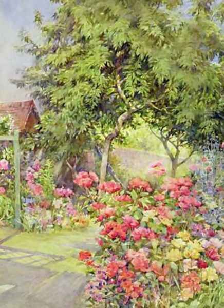 The Artists Garden Oil Painting by Arthur Legge