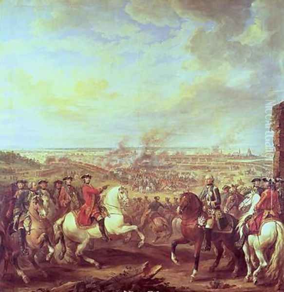 The Battle of Fontenoy Oil Painting by Pierre Lenfant