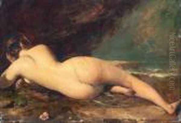 Ariadne Oil Painting by William Etty