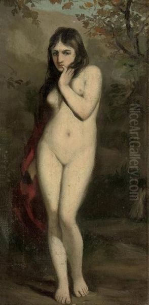 Eve Oil Painting by William Etty