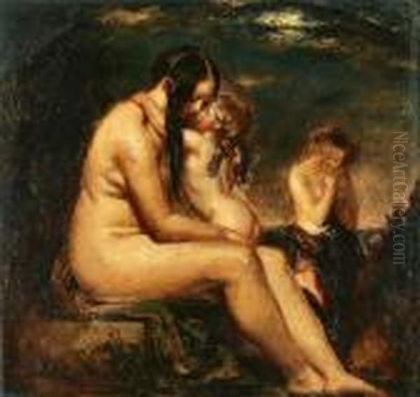 The Dawn Of Love Oil Painting by William Etty