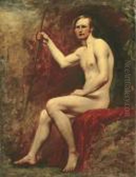 Guardsman Higgins Oil Painting by William Etty