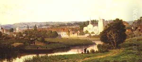 Maidstone Oil Painting by J. Hardwicke Lewis