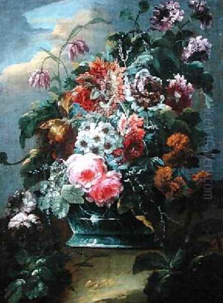 Flowers Oil Painting by Le Riche