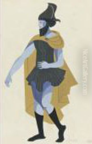 Costume Design For Harold In Aeschylus' Tragedy 