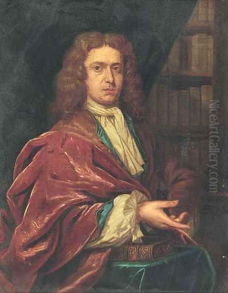 Portrait of a gentleman Oil Painting by Sir Peter Lely