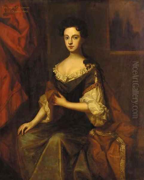 Portrait of Elizabeth Chomeley, Lady Dering Oil Painting by Sir Peter Lely