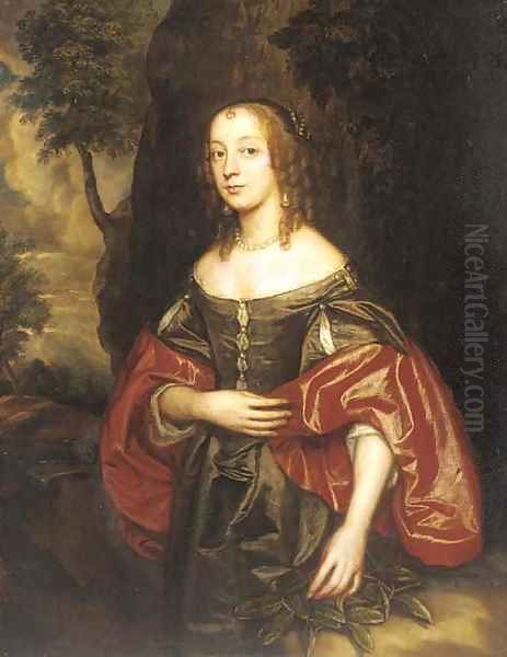 Portrait of Isabella Chicheley, nee Lawson Oil Painting by Sir Peter Lely