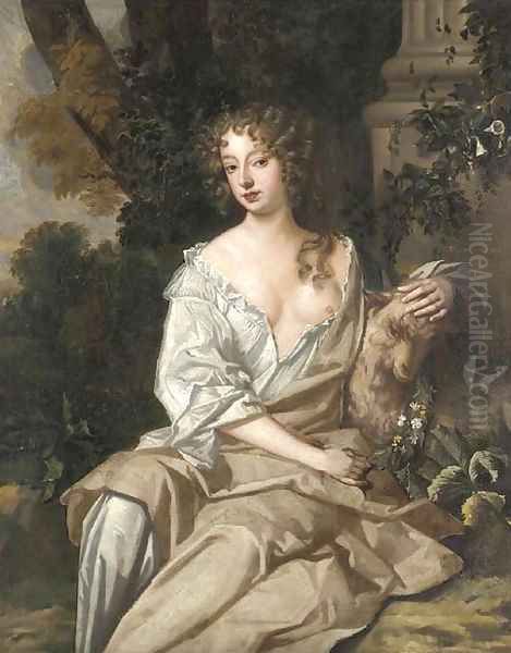 Portrait of Nell Gwyn Oil Painting by Sir Peter Lely