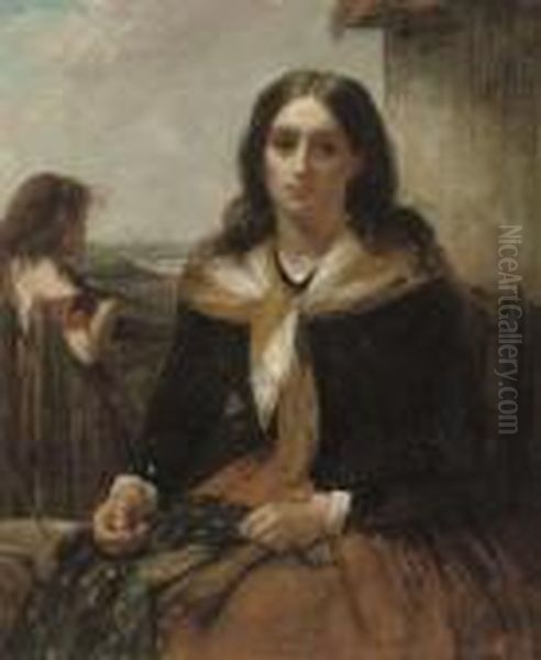 Faed, T. Oil Painting by Thomas Faed