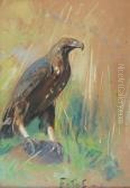 Orzel Oil Painting by Julian Falat