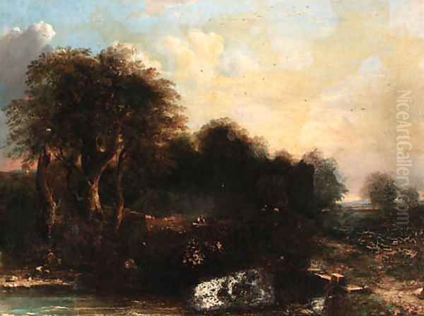 The lock by John Berney Ladbrooke