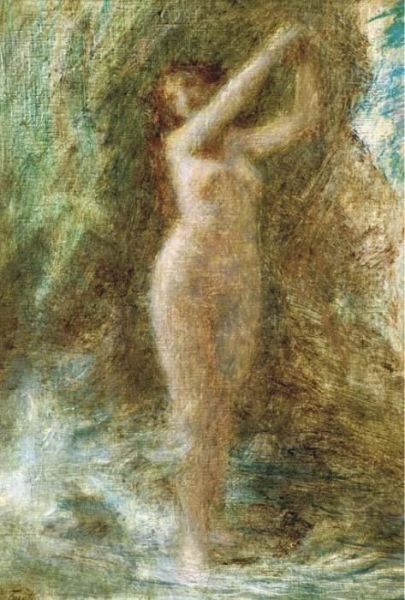 Andromede Oil Painting by Ignace Henri Jean Fantin-Latour