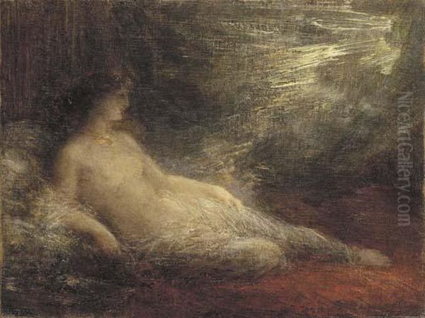 Danae Oil Painting by Ignace Henri Jean Fantin-Latour