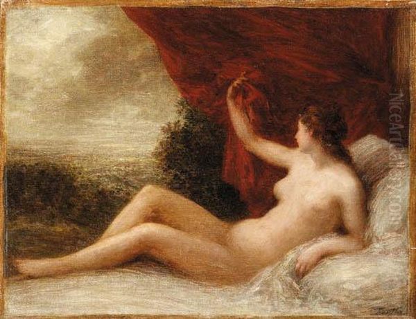 Le Rveil Oil Painting by Ignace Henri Jean Fantin-Latour