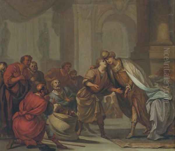 Scenes from the Life of Joseph Oil Painting by Gerard de Lairesse