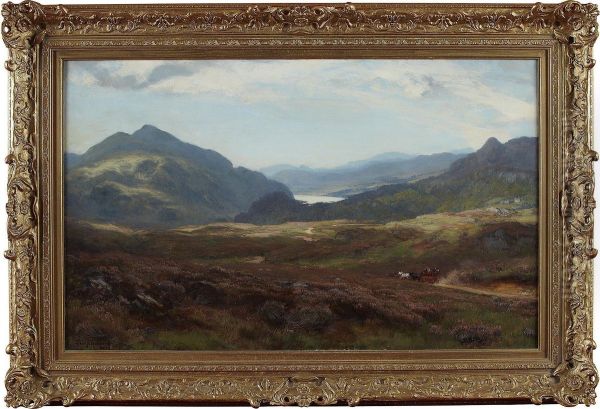 Loch Katrine Oil Painting by David Farquharson